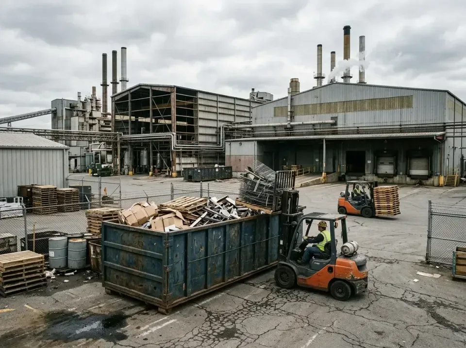 industrial-factory-scrap-conta-003 — frequently asked questions, Cheap Roll-off Dumpster Rentals in Karns, TN